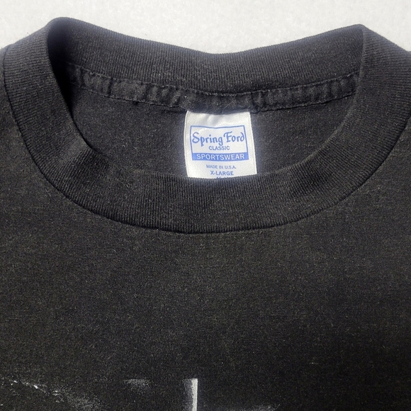 Vtg Depeche Mode T Shirt 1988 Music for the Masses Tour Tee Single Stitch USA XL - Picture 3 of 10